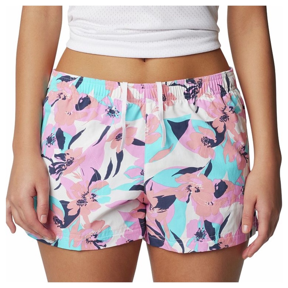 Columbia Multicolor Floral Swim Trunks XXL